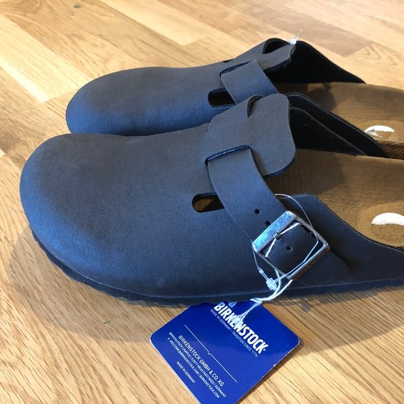 Birkenstock Other - Birkenstock Boston Clogs New Black Men's 42 M 8.5
